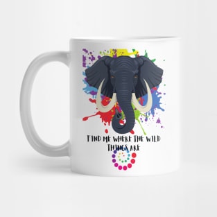 COLORFUL ELEPHANT Mug